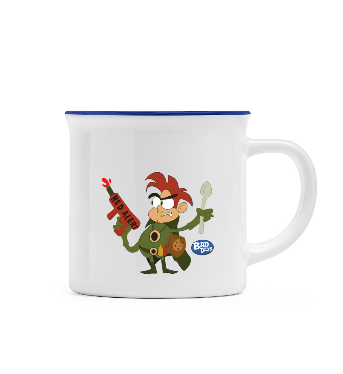 General Hangry - Enamel Look Mug-27