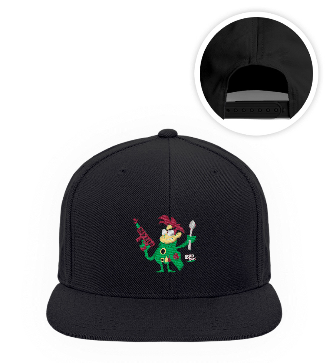 General Hangry - Snapback with Embroidery-16